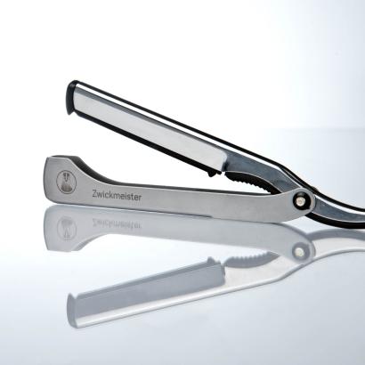 Zwickmeister Straight razor with replaceable blade stainless steel