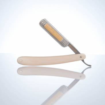 Dovo Straight Razor Inox En Vogue Ivory 5/8 stainless