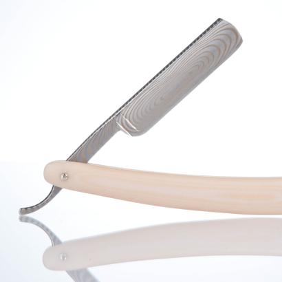 Dovo Straight Razor Inox En Vogue Ivory 5/8 stainless