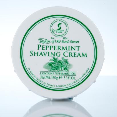Taylor of Old Bond Street Peppermint Shaving Cream - Pfefferminz Rasiercreme
