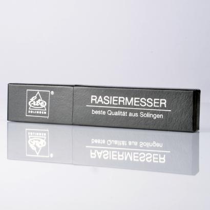 Erbe Rasiermesser First Class, Wurzelholz, 4/8 Stainless