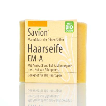 Savion EM-A Haarwaschseife 85 g, handgemacht