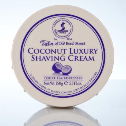 Taylor of Old Bond Street Coconut Luxury Shaving Cream - Kokossnuss Rasiercreme