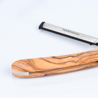 Zwickmeister The Shaverist - Straight razor with replaceable blades Olive