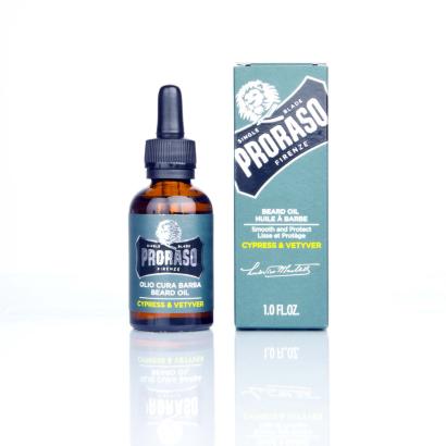 Proraso Beard Oil Cypress & Vetyver, 30ml