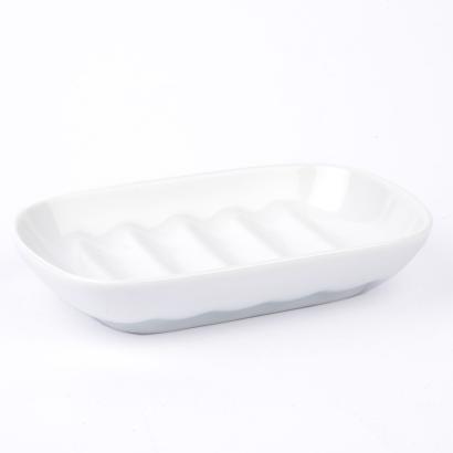 Lindner Soap Dish white porcelaine